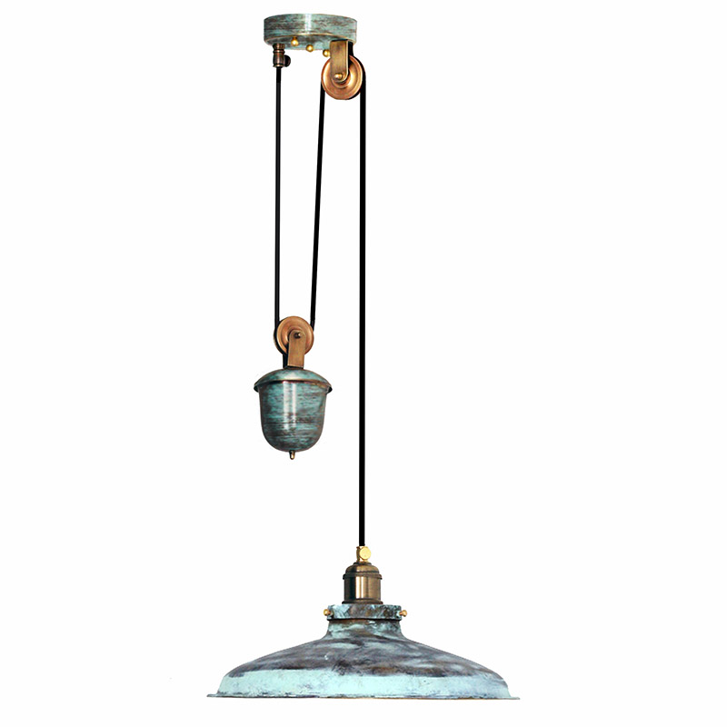 

Подвесной светильник Pikart Lights 1852-1 Зеленая Патина