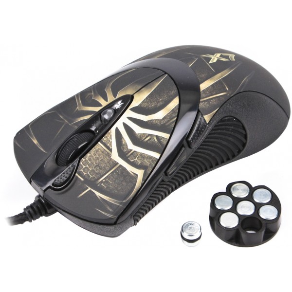Мышь A4Tech XL-747H Spider X7 USB Brown (4711421804639) – низкие цены ...