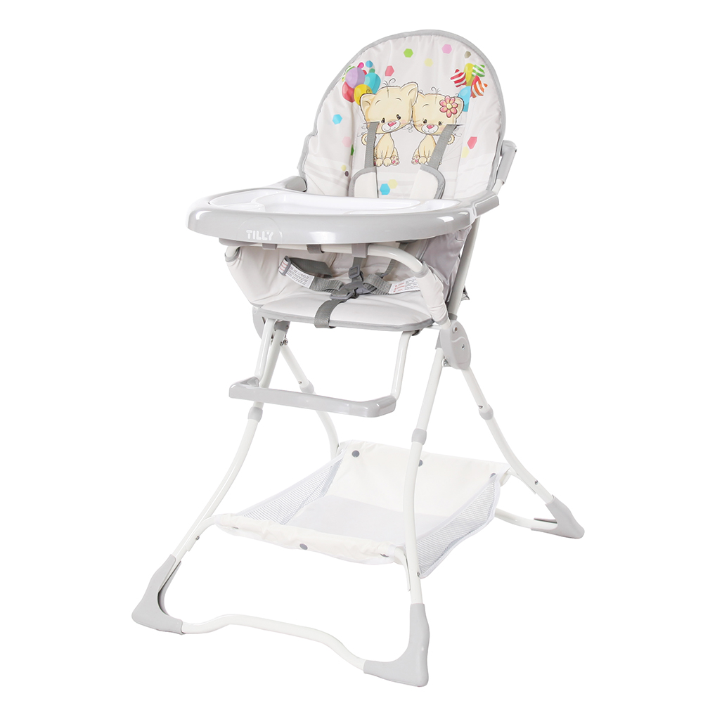 

Стульчик для кормления TILLY Buddy T-633/1 Grey Cats /1/ MOQ