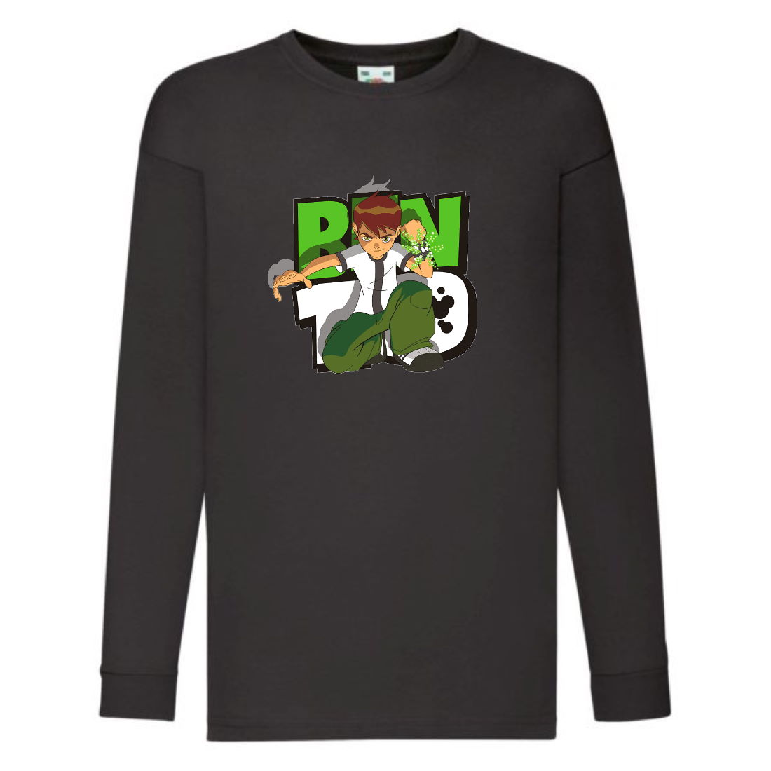 Лонгслив реглан Ben 10 002 черный (BEN blc 002) 116 см от продавца ...