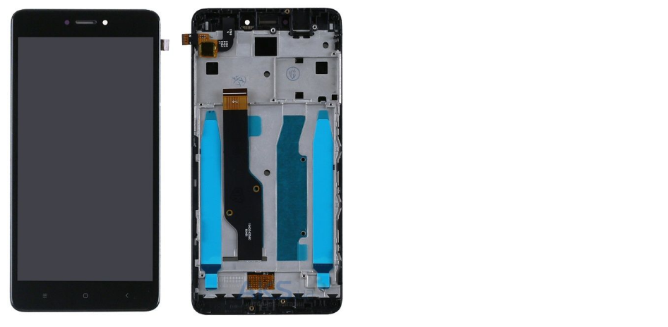 

Дисплей (экран) Chukmobil Xiaomi Redmi Note 4x + touch + frame Black Original
