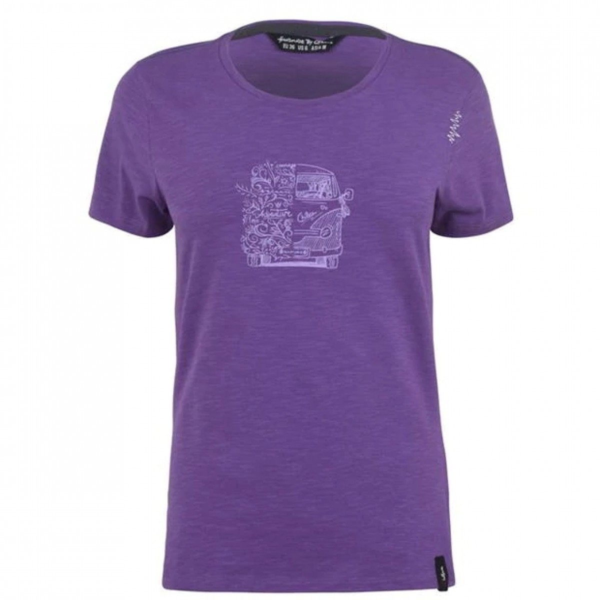 

Футболка Chillaz Gandia Lettering Bus T-Shirt Violet, S (42)