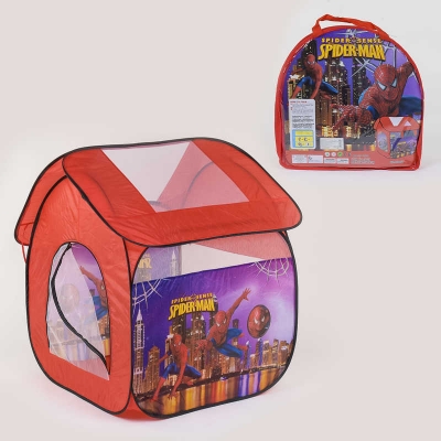 

Детская палатка Play Smart игровая SPIDER - MAN 112 х 102 х 114 см в сумке (1398)