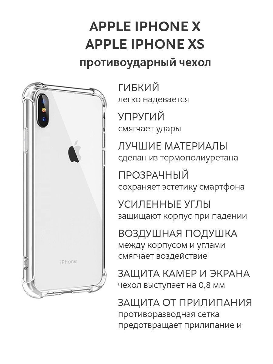 Силиконовый противоударный чехол панель + стекло 9Н на Iphone XS MAX с  защитой камеры прозрачный (54234312415) – фото, отзывы, характеристики в  интернет-магазине ROZETKA от продавца: NIKK STORE | Купить в Украине: Киеве,