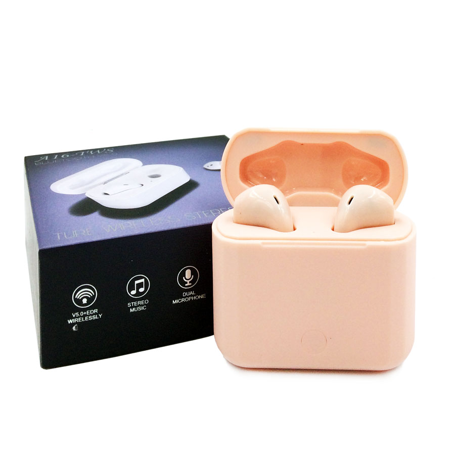 

Беспроводные наушники A16 TWS Pink/Розовые