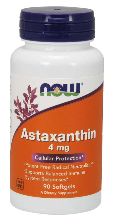 

Специальный продукт NOW Astaxanthin 4 mg Softgel 90 капсул (4384302720)