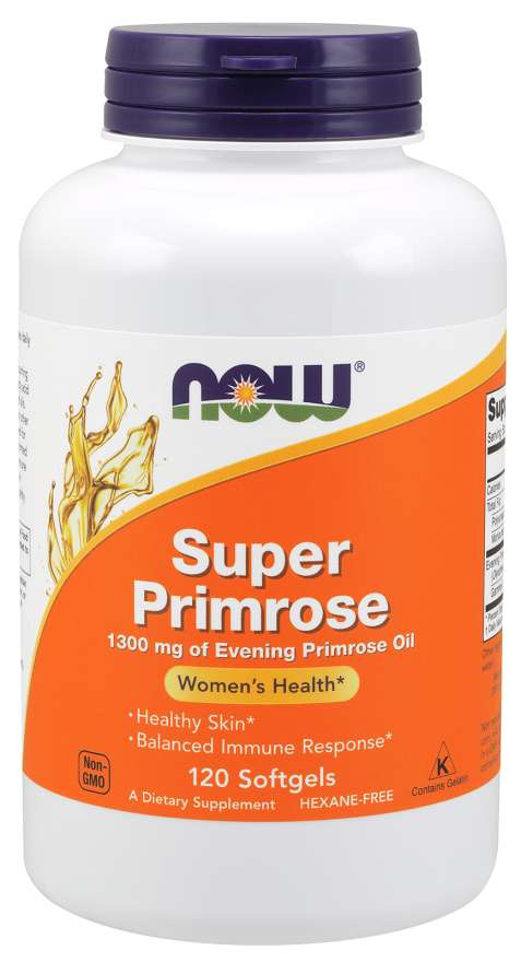 

Специальный продукт NOW Super Primrose 1300 mg Softgels 120 капсул (4384302736)