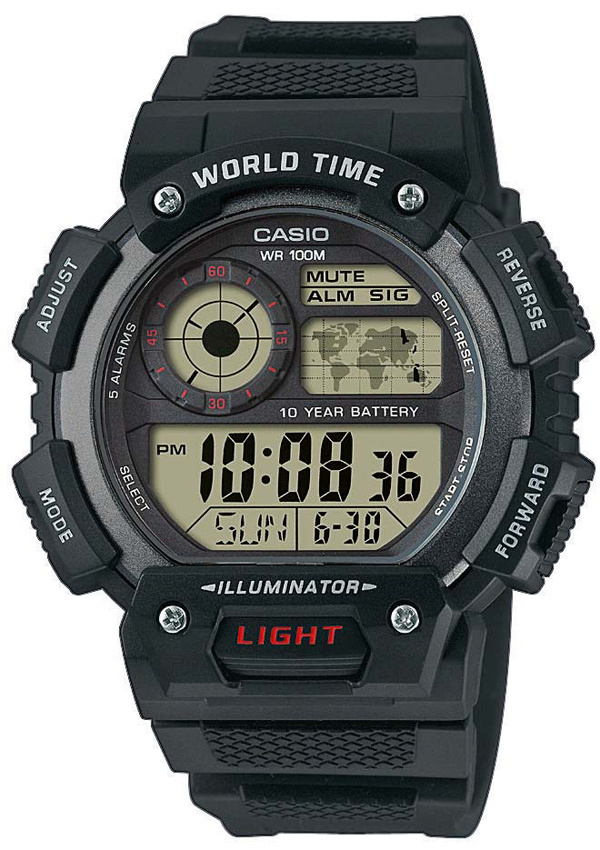 

Мужские наручные часы Casio AE-1400WH-1AVEF