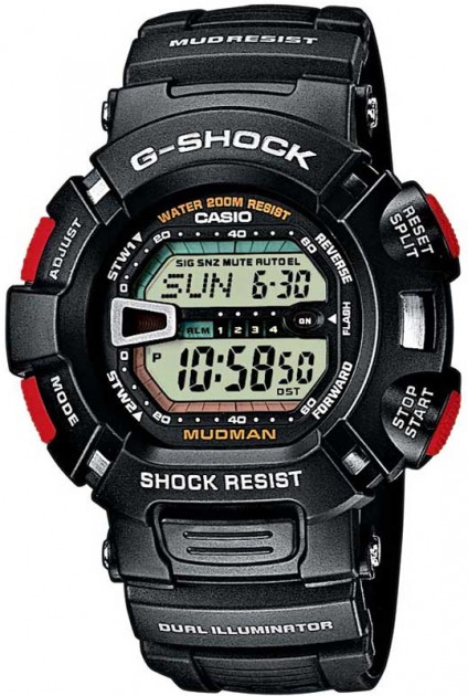 

Мужские наручные часы Casio G-9000-1VER