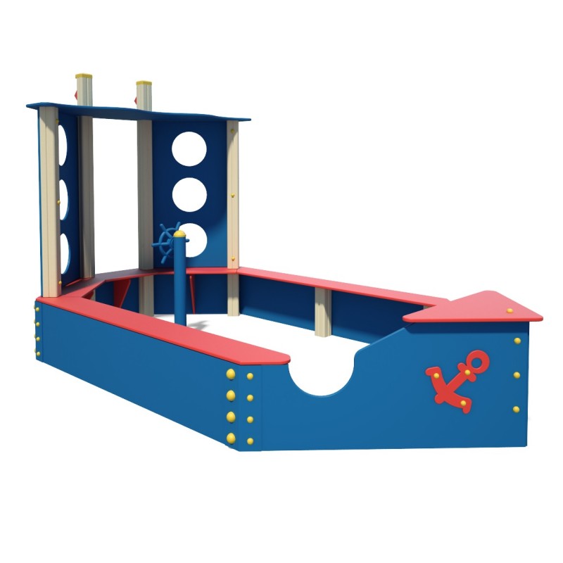 

Песочница PLAYBABY Кораблик, код: TE307-SM