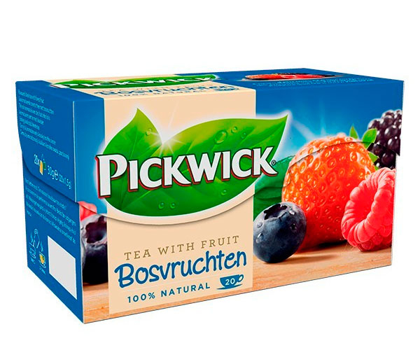Фруктовый чай Pickwick Forest Fruit в пакетиках 20 шт – отзывы ...