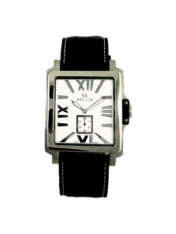 

Мужские наручные часы Seculus 4492.1.1069 stainless-b, ss, black leather