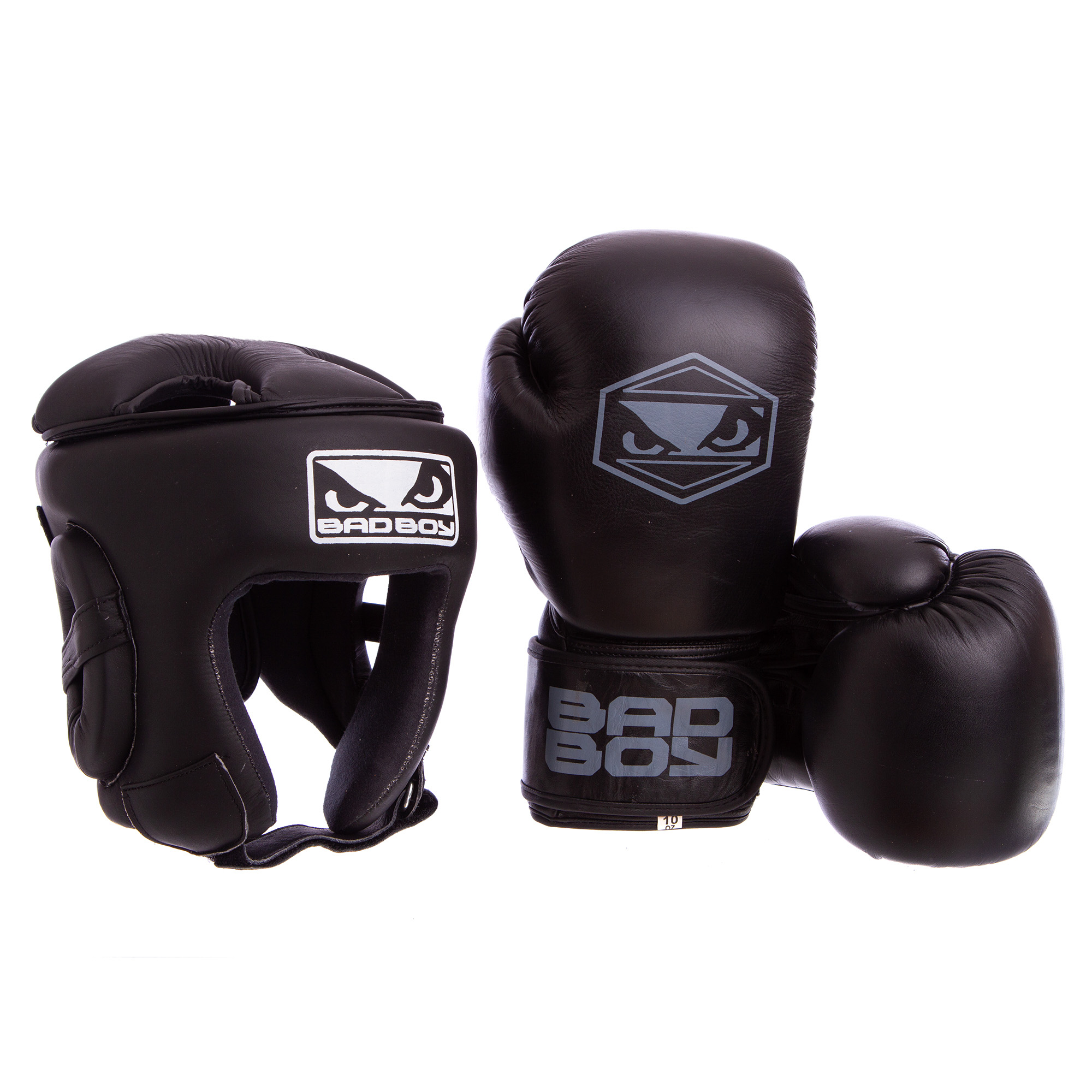 

Комплект для бокса (шлем, перчатки) BED BOY STRIKE VL-6626-6615-BK размер M , 10oz черный /2