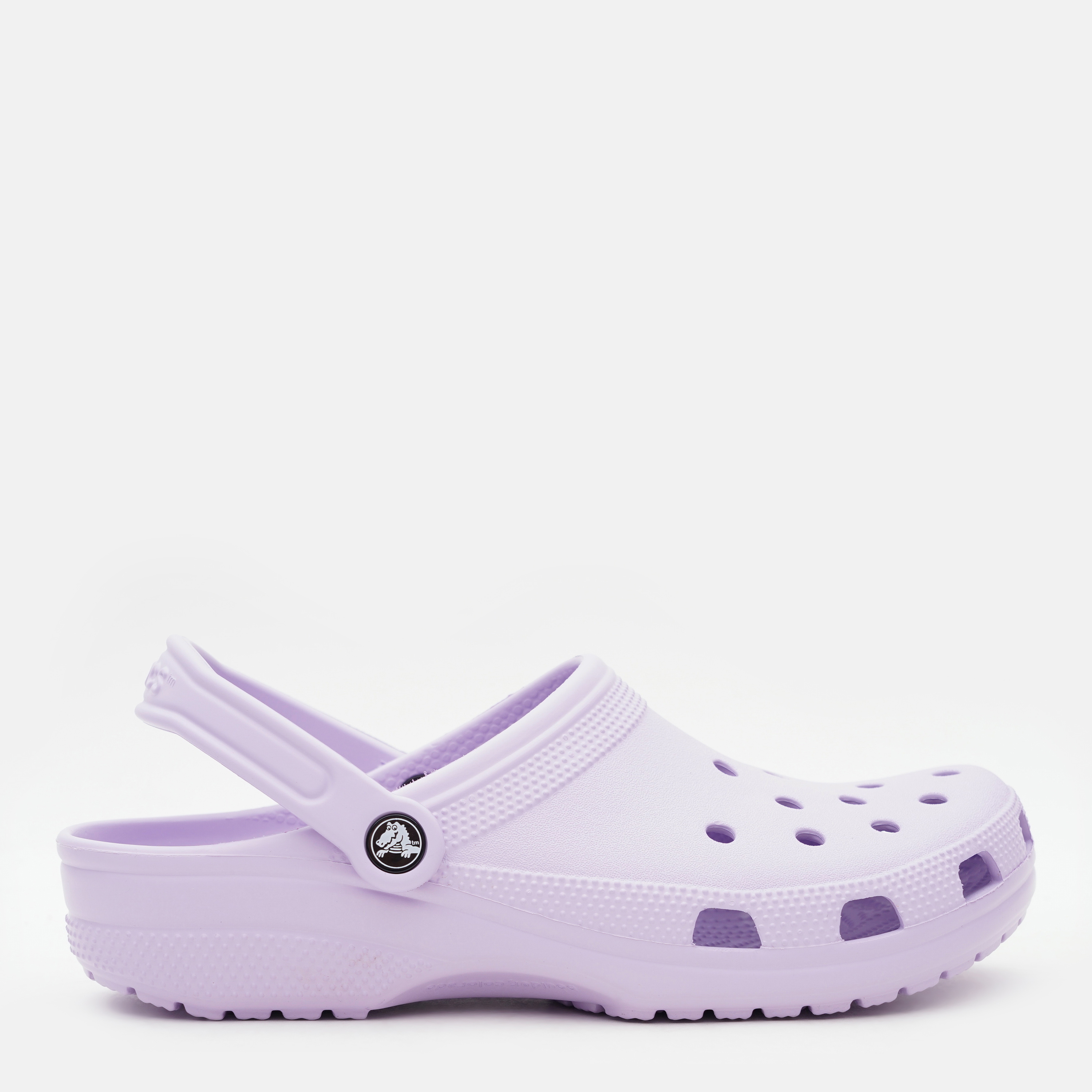 Акція на Жіночі крокси Crocs Jibbitz Classic 10001-530-M5/W7 37-38 23 см Світло-фіолетові від Rozetka