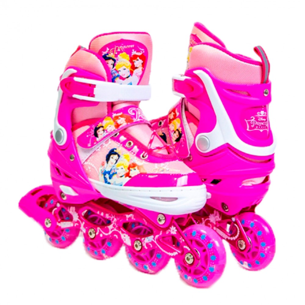 

Ролики детские Disney Princess 34-38 Колеса светятся