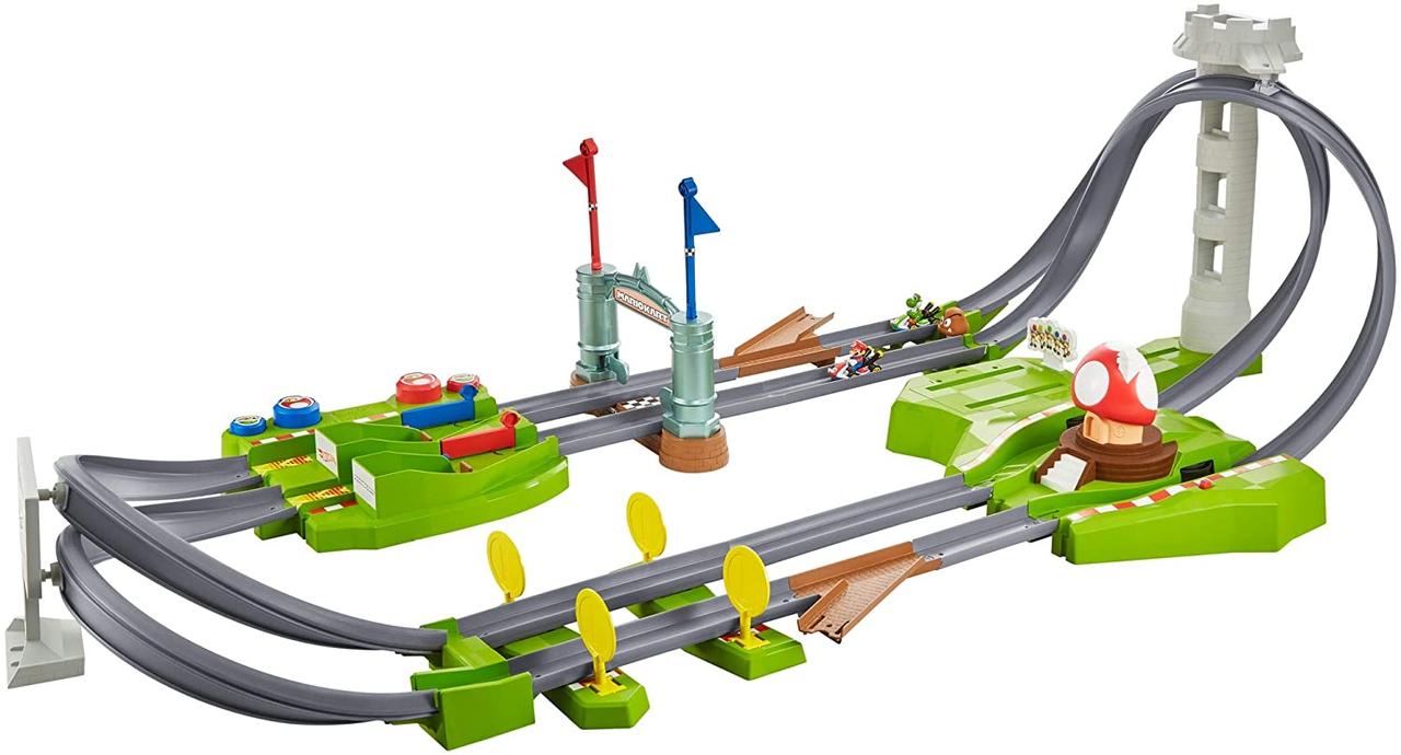 

Трек Хот Вилс Марио Карт Hot Wheels Mario Kart Circuit Track Set GCP27