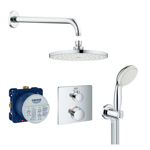 

3472900A GROHTHERM THERMOSTATIC Комплект для душу внутрішнього монтажу (5 пак)