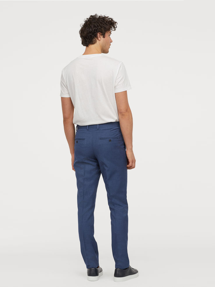 

Брюки H&M 3917507 48 Синие