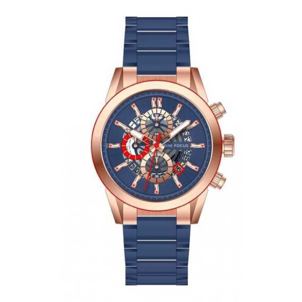 

Часы Mini Focus MF0285G Blue-Cuprum