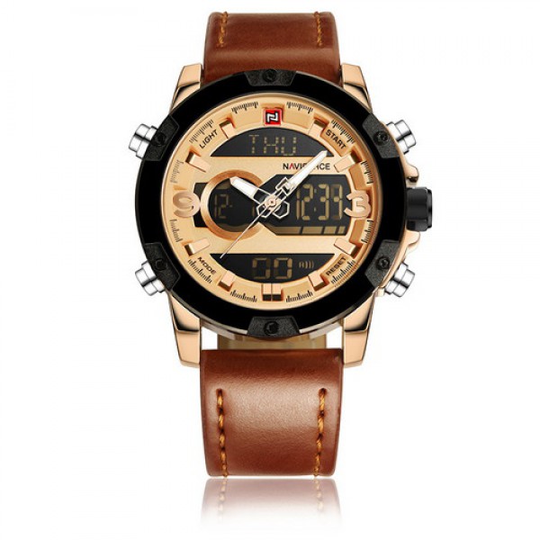 

Часы Naviforce NF9097 Brown-Cuprum-Black