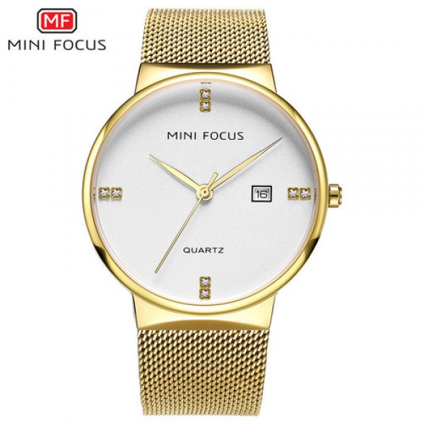 

Часы Mini Focus MF0181G.03 Gold-White
