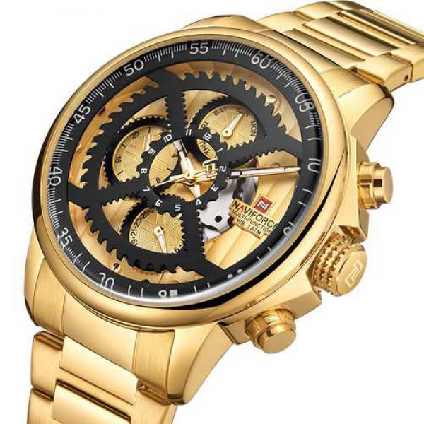 

Часы Naviforce NF9150 Gold-Black
