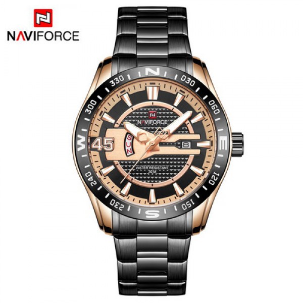 

Часы Naviforce NF9157 Black-Cuprum