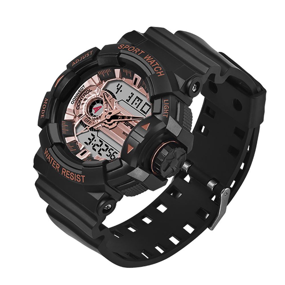 

Часы Sanda 599 Black-Cuprum