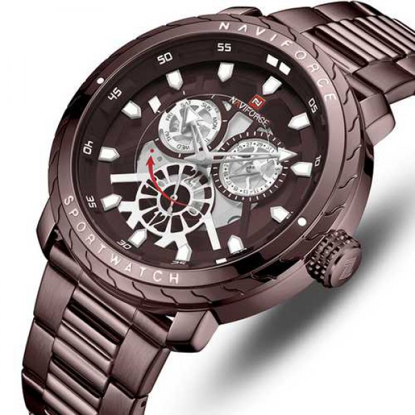

Часы Naviforce NF9158 All Brown