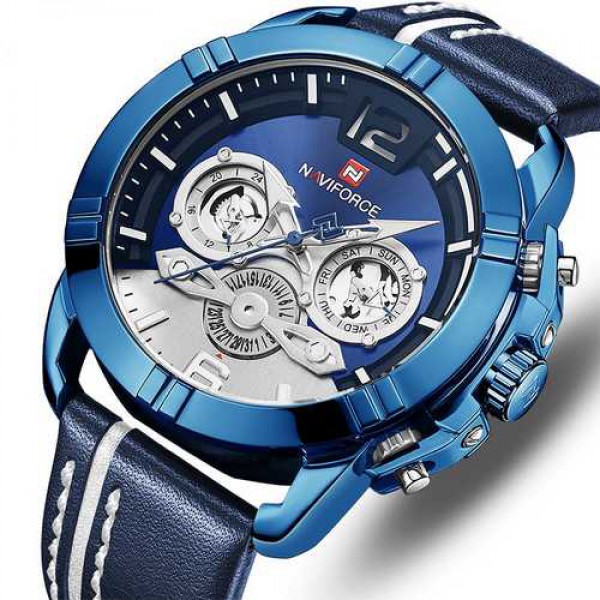 

Часы Naviforce NF9168 Blue-White