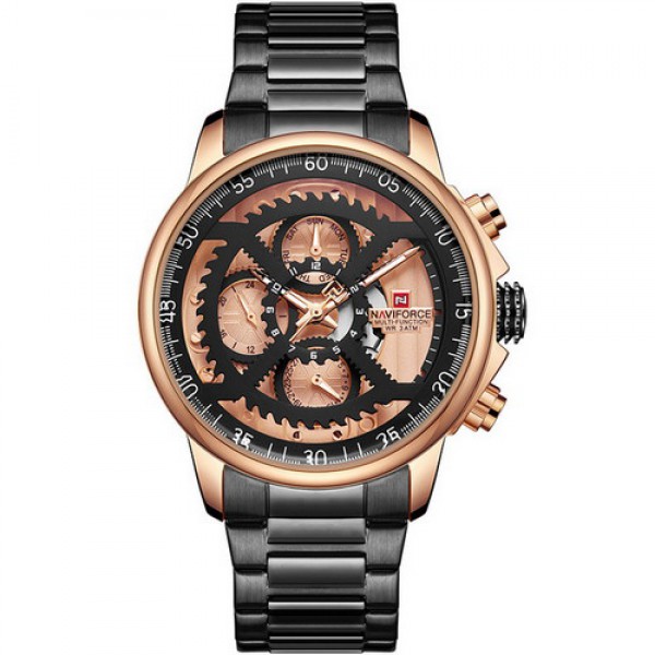 

Часы Naviforce NF9150 Black-Cuprum