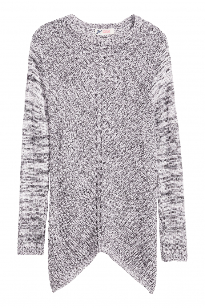 

Джемпер для девочки H&M 410395002 146-152 СМ Серый 59269