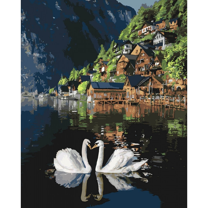 

Картина по номерам на холсте Романтическая Австрия (КНО4134) 40х50 Идейка