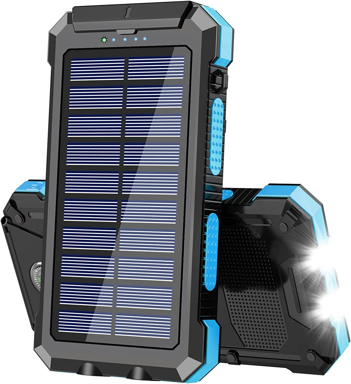 Повербанк на солнечной батареи IEsafy УМБ Power Bank с фонариком на ...