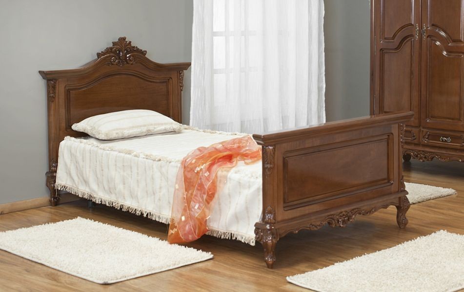 

Кровать 90 Royal, Simex,1150*2130*810/1195, Орех