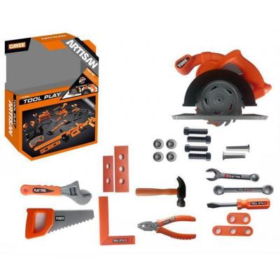 

Игровой набор Tool Set Пила циркулярная с набором инструментов 23 шт (KY1068-113F)