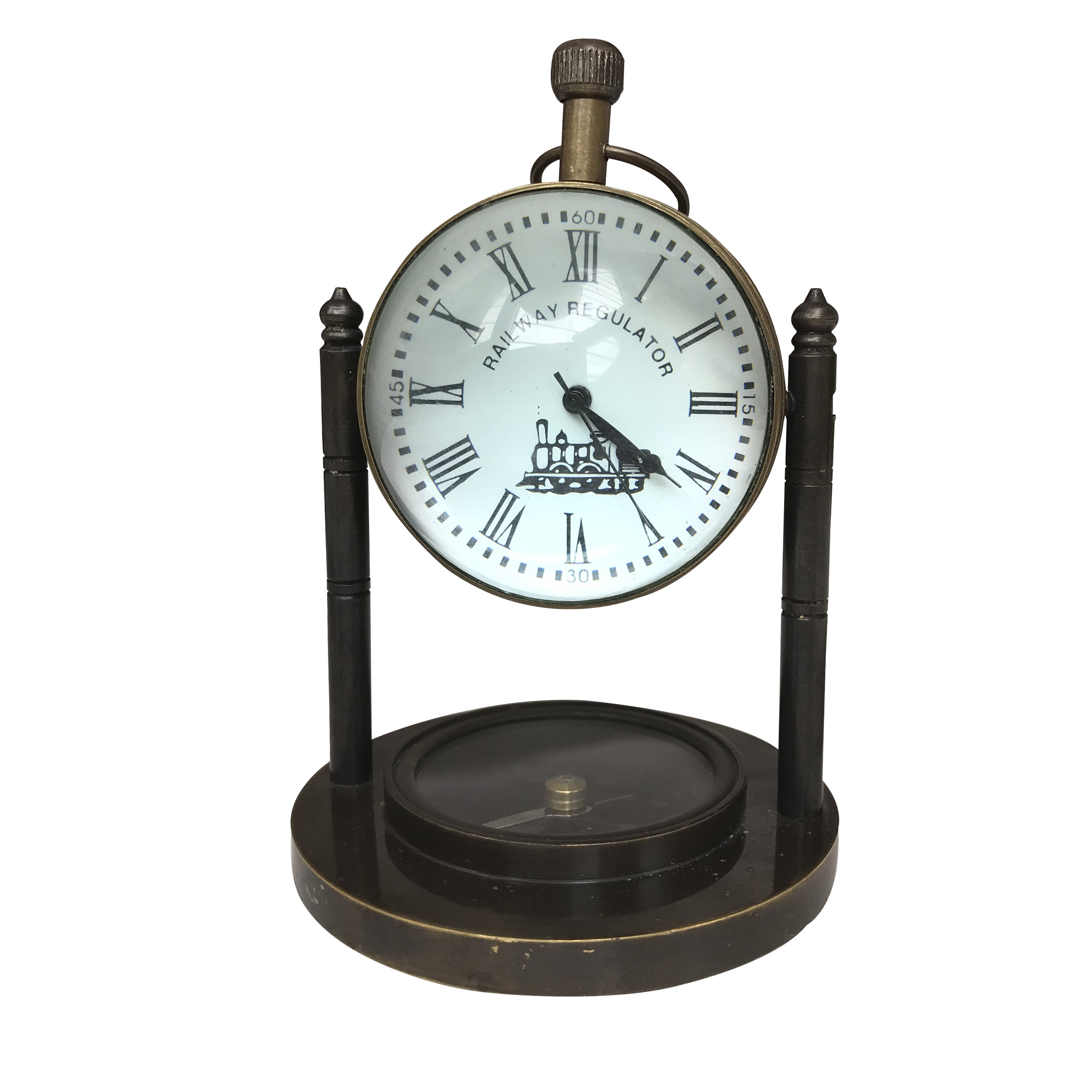 

Часы настольные Silk Route f-298, бронза