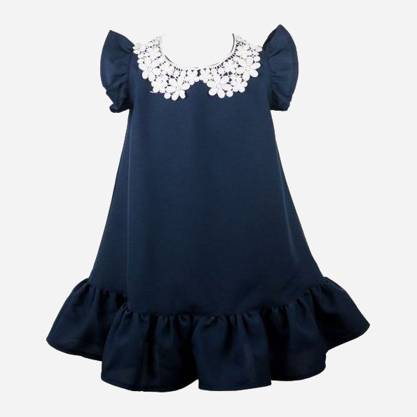 Акція на Дитяче літнє плаття для дівчинки Ласточка 19-3133 116 см Синє від Rozetka
