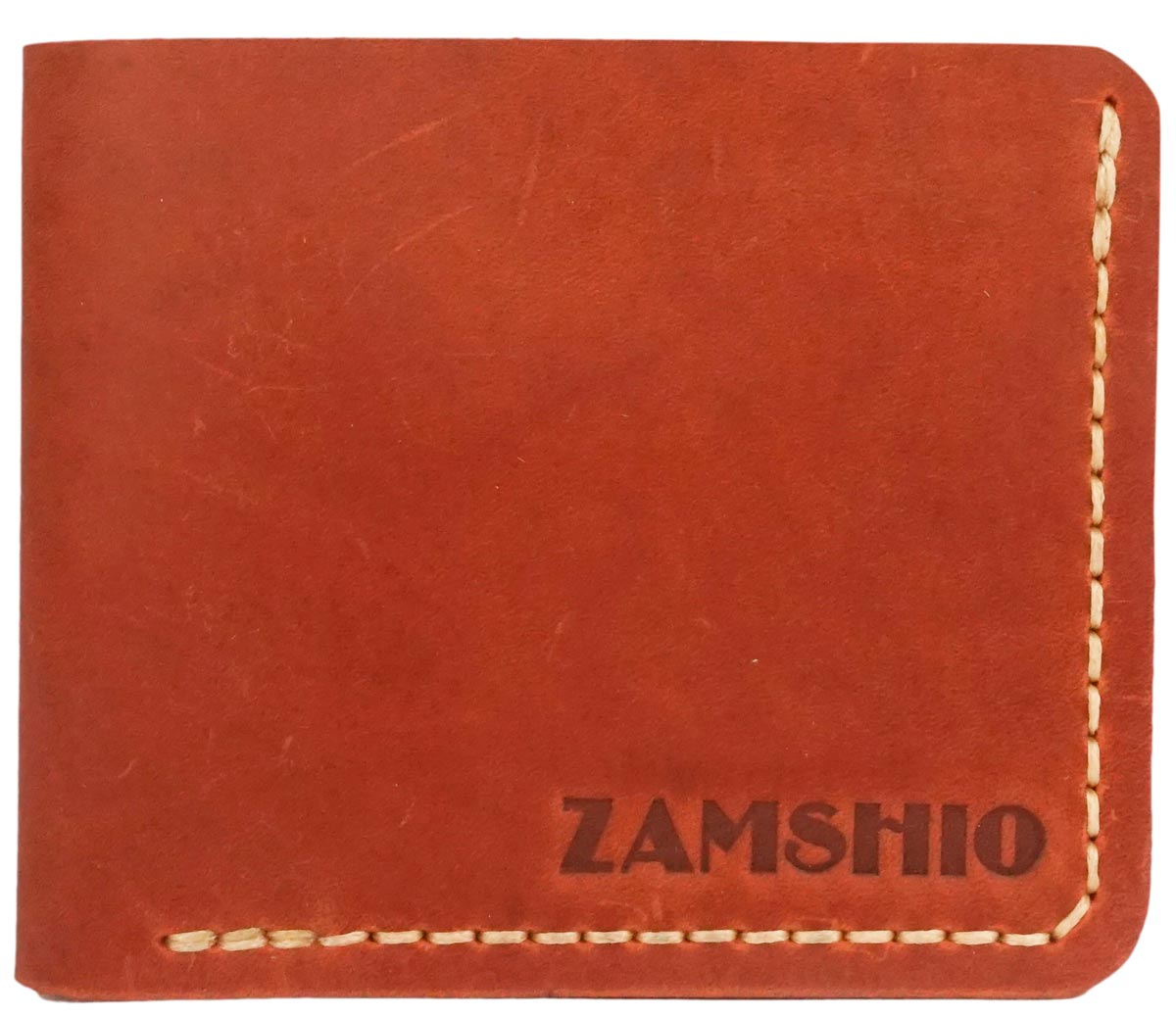 

Портмоне Zamshio кожаное коньяк (W11,23)