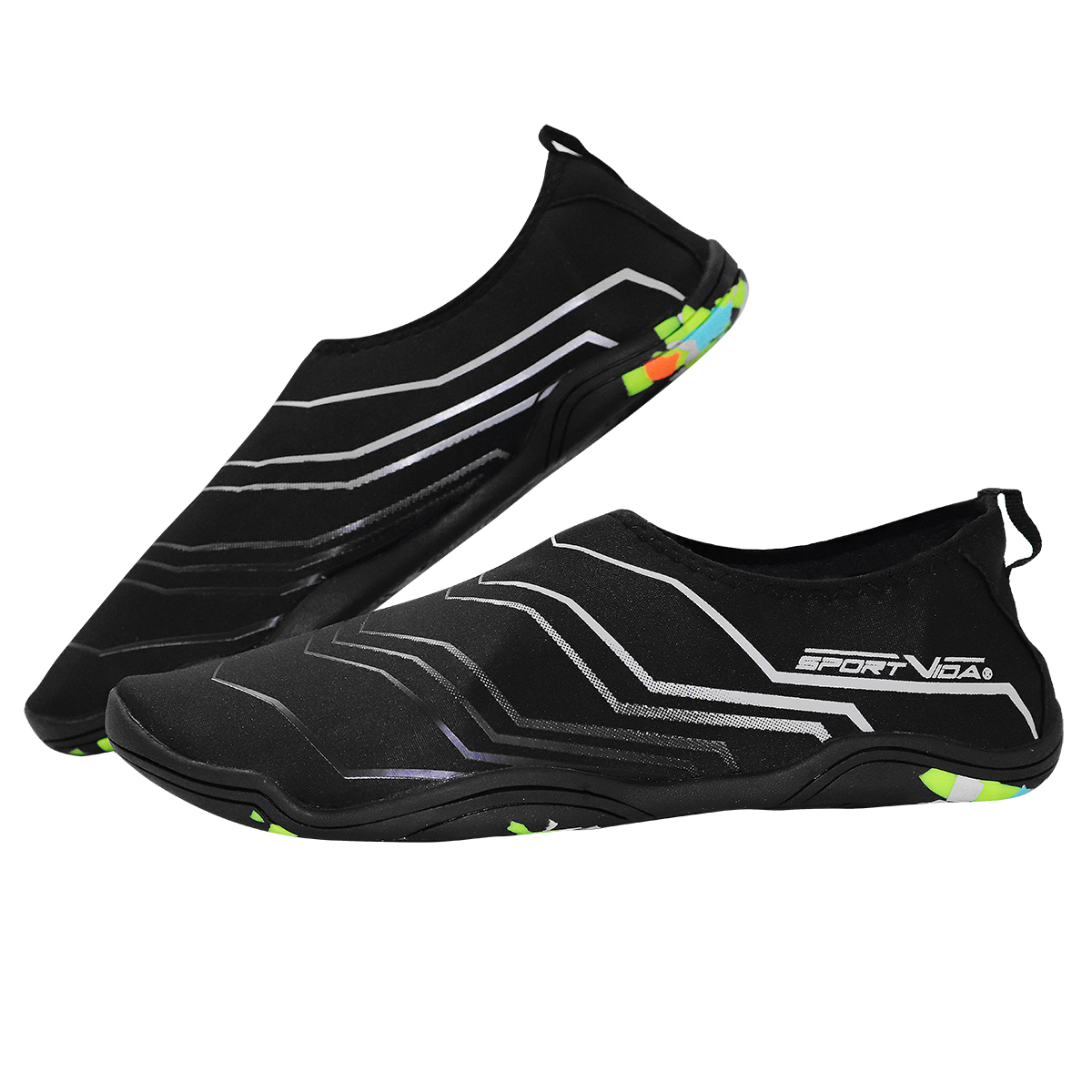 

Обувь для пляжа и кораллов (аквашузы) SportVida SV-GY0006-R42 Size 42 Black/Grey