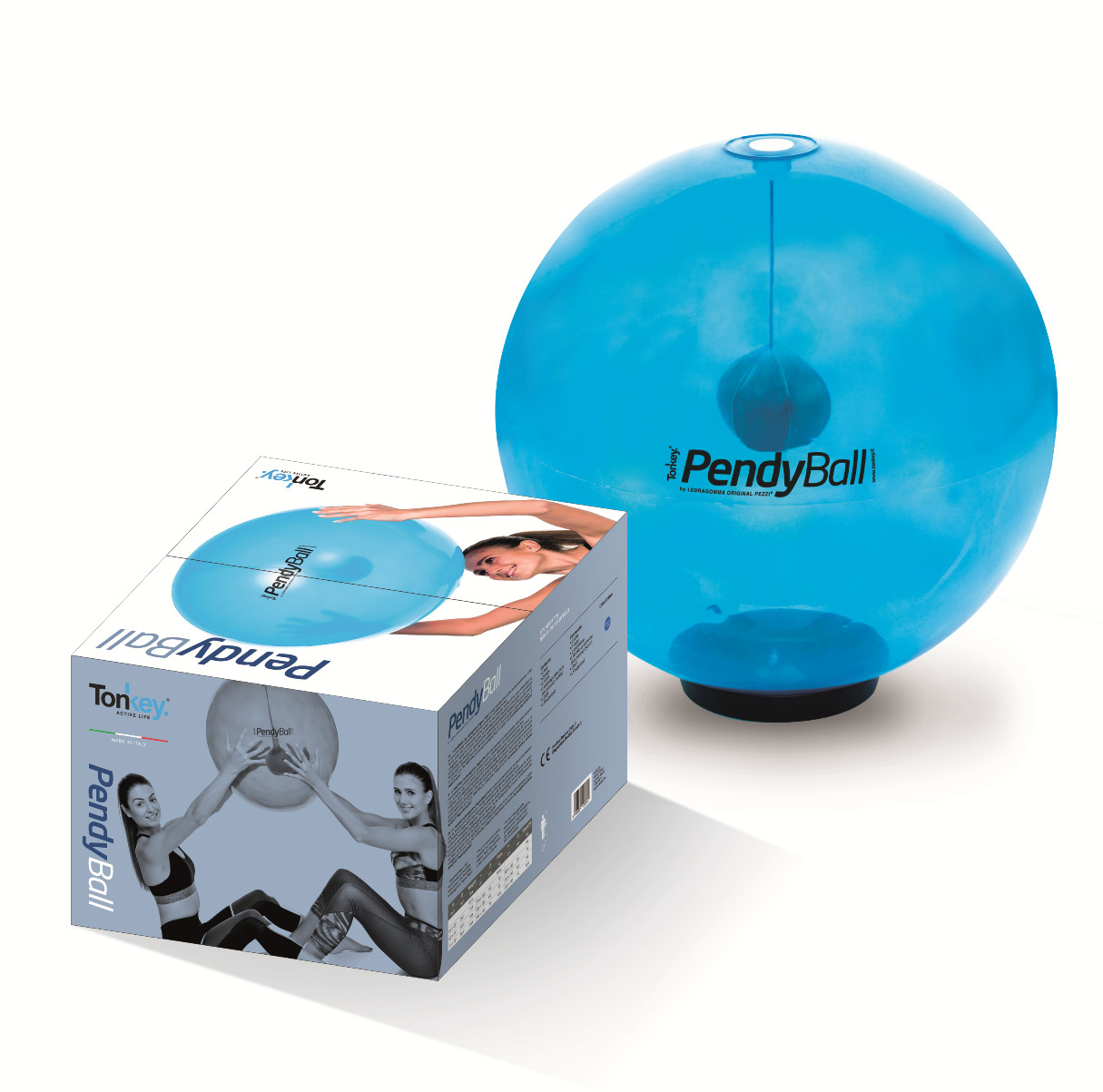 

PendyBall мяч с маятником 65 см 2 кг Ledragomma синий T 204