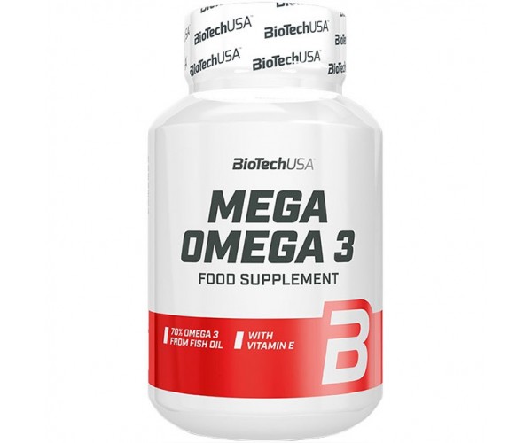 

Жирные кислоты Biotech Mega Omega 3, 180 капсул (3567353)