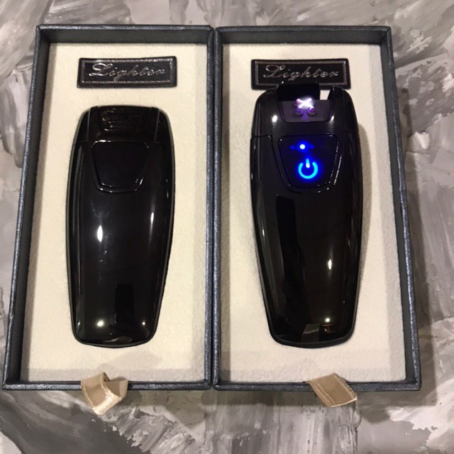 

Зажигалка Usb 2-Ой Импульс 41531 Черная + Уровень Заряда