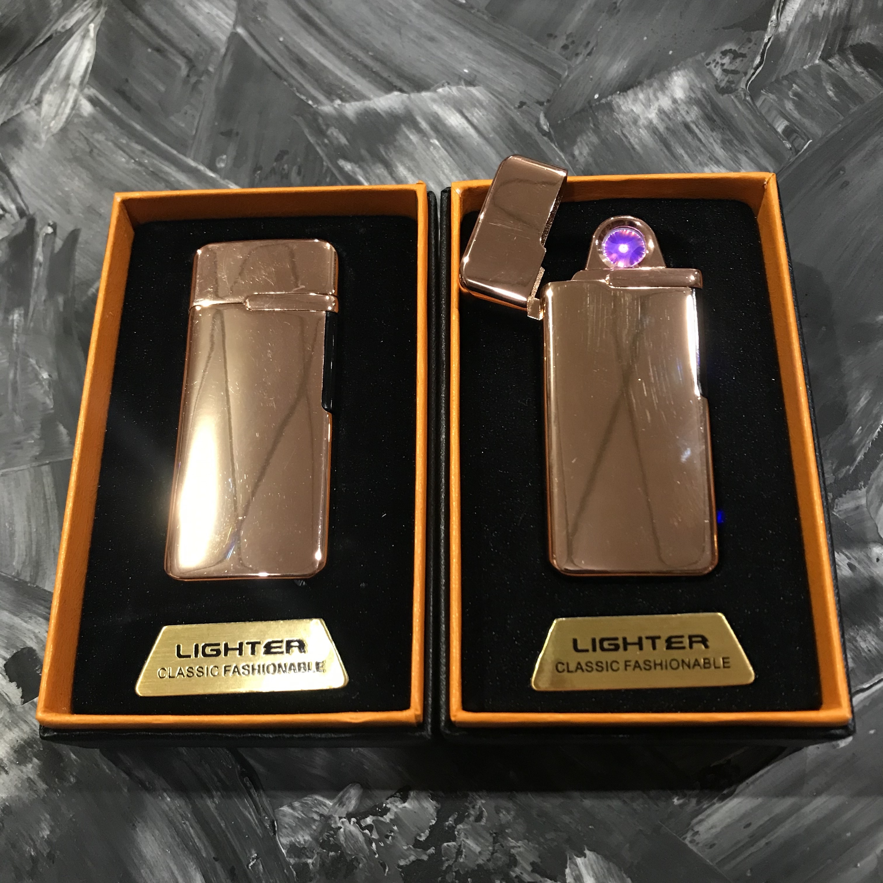 

Зажигалка Usb Круговой Электроимпульс 43590 Золото