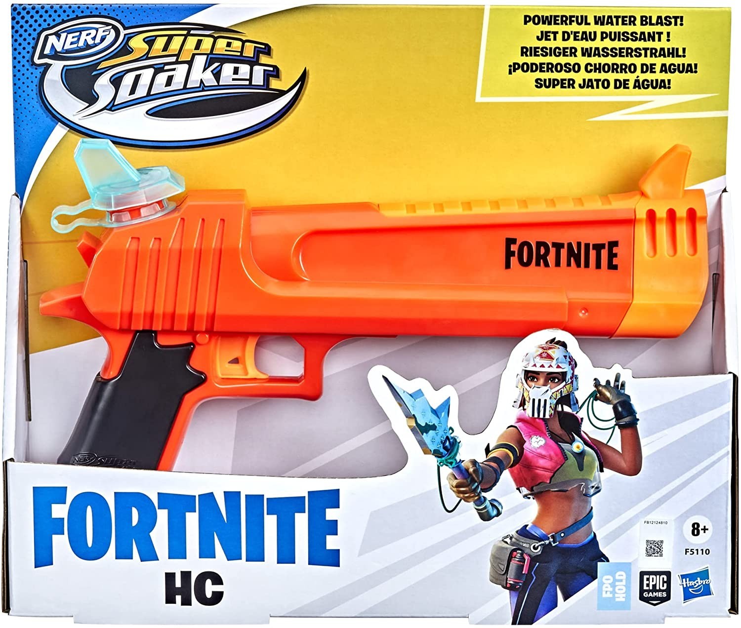 Водный бластер Nerf Super Soaker Fortnite HC Суперсокер Фортнайт HC Hasbro  (‎F5110) – фото, отзывы, характеристики в интернет-магазине ROZETKA от  продавца: VRS | Купить в Украине: Киеве, Харькове, Днепре, Одессе,  Запорожье, Львове