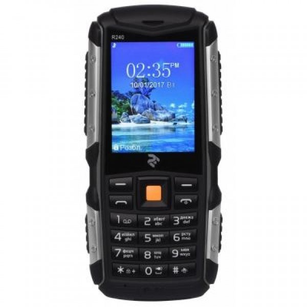 

Мобильный телефон 2E R240 Dual Sim Black