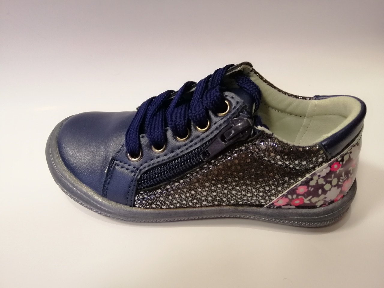

Кеды для девочки Apawwa 590 H navy синие р. 25-15,7 см
