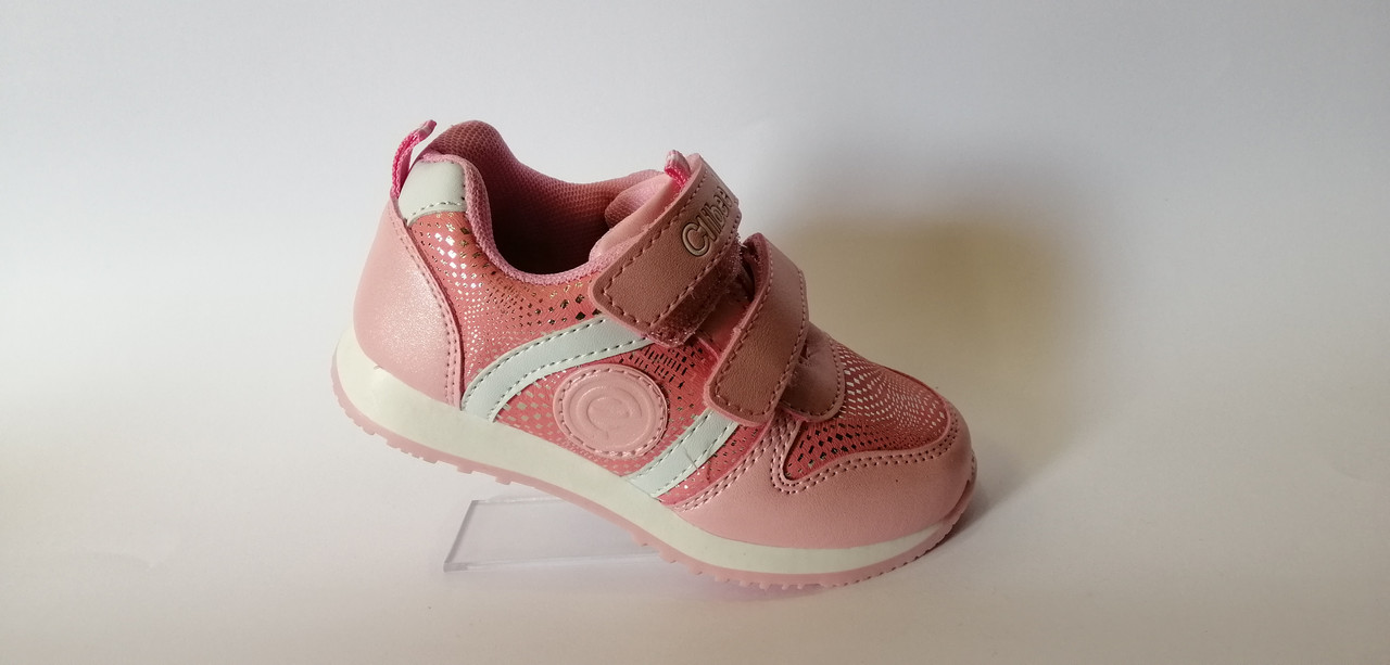 

Кроссовки для девочки Clibee 808 F pink розовые р. 31-19,5 см