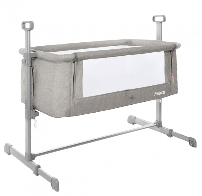 

Детская кровать Carrello из пластика и метала/полиэстер Festa Neutral цвет-серий (CRL-8401)