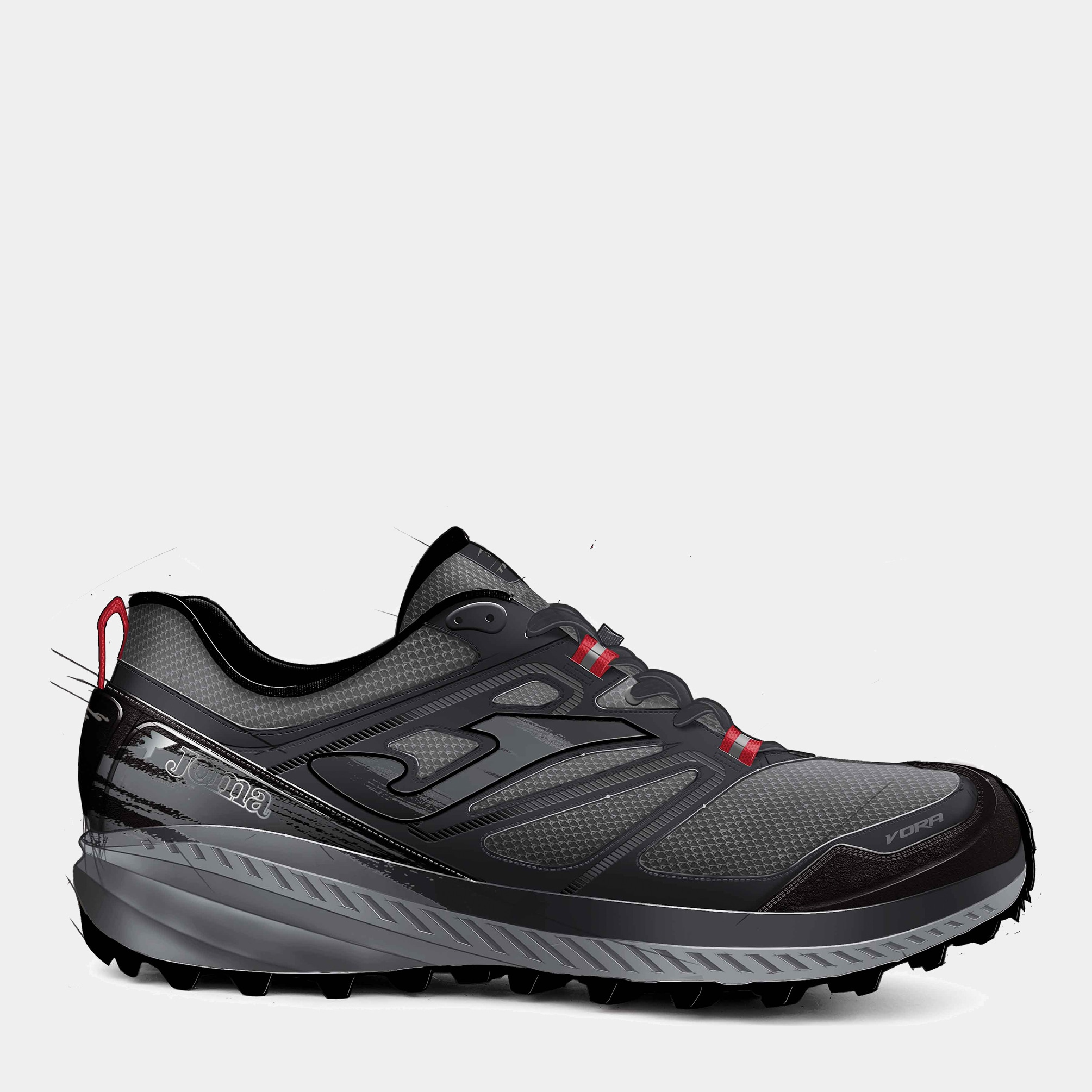 Чоловічі кросівки Joma Vora Men 2212 TKVORW2212 43 (9.5US) 28.5 см Сірі ...